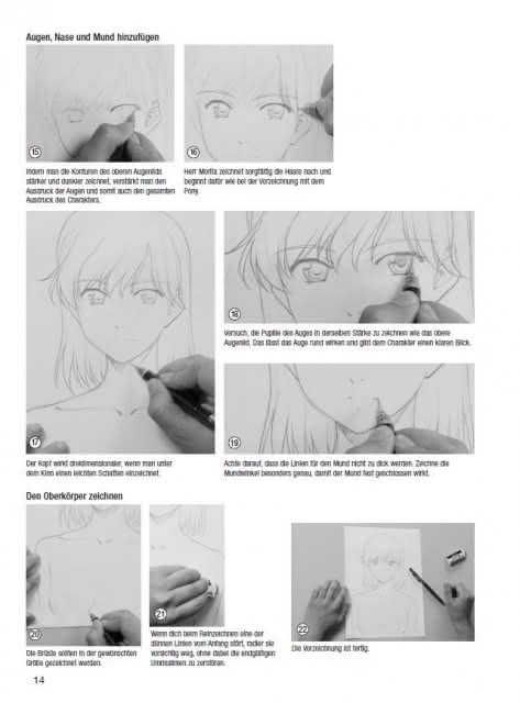 Manga-Skizzen zeichnen Book Flip 4