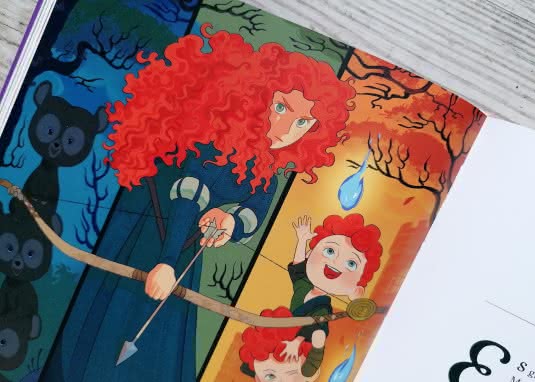 Disney Tales of Courage and Kindness Innenseite Merida