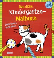 Das dicke Kindergarten-Malbuch