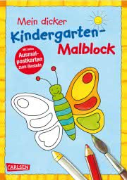 Cover Mein dicker Kindergartenmalblock