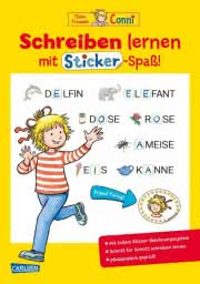 Cover Conni: Schreiben lernen mit Sticker-Spaß