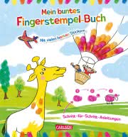 Mein buntes Fingerstempel-Buch Cover