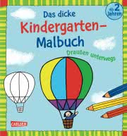 Das dicke Kindergarten-Malbuch Cover