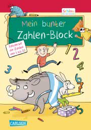 Schlau für die Schule: Mein bunter Zahlen-Block Cover