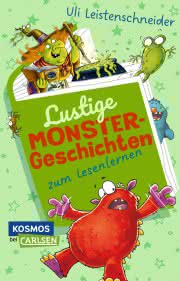 Lustige Monster-Geschichten zum Lesenlernen: Spinnengift und Krötenschleim, Monsterfalle Cover