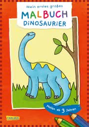 Mein erstes großes Malbuch: Dinosaurier Cover