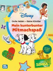 Disney Klassiker: Große Helden - Kleine Künstler: Mein bunter Mitmachspaß Cover