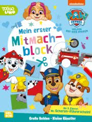 PAW Patrol: Große Helden - Kleine Künstler: Mein erster Mitmachblock Cover