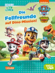 Die Fellfreunde auf Dino-Mission Paw Patrol Einfach lesen lernen Kinderbuch ab 5 Jahren