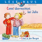 LESEMAUS 207: "Conni übernachtet bei Julia" + "Conni in den Bergen" Conni Doppelband Kinderbuch ab 3 Jahren