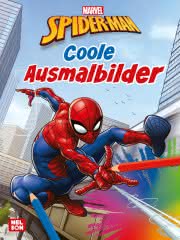 Spiderman coole Ausmalbilder Kinderbuch ab 4 Jahren Marvel