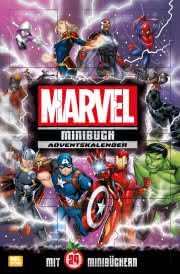 Marvel Minibuch Adventskalender ab 3 Jahren