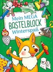 Mein mega Bastelblock Winterspaß Bastelspaß ab 5 Jahren