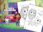 Gabby's Dollhouse Ausmalbilder zum Ausdrucken kostenlos