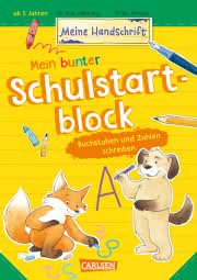 Mein bunter Schulstartblock Kinderbeschäftigung ab 5 Jahren