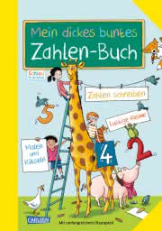 Mein dickes buntes Zahlenbuch Beschäftungsbuch ab 5 Jahren