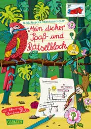 Mein dicker Spaß- und Rätselblock Beschäftigungsbuch ab 8 Jahre