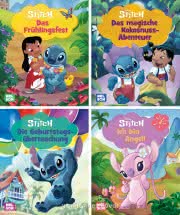 4er Mini-Bücher: Lilo & Stitch Kinderbuch ab 3 Jahre