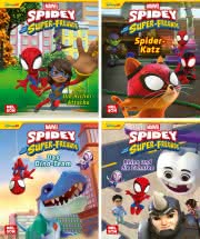 4er Mini-Bücher Spidey und seine Superfreunde 9-12 ab 3 Jahren