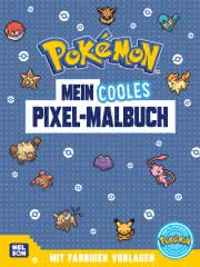 Pokémon Activity-Buch: Mein cooles Pixel-Malbuch Beschäftigungsbuch ab 5 Jahren