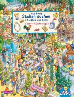 Viele Bunte Sachen suchen mit Jakob und Conni: Märchen-Wimmel-Spaß