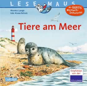 Cover Lesemaus: Tiere am Meer