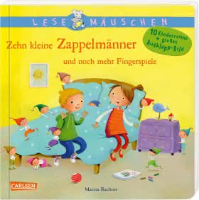 Lesemäuschen Zehn kleine Zappelmänner Cover