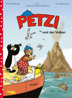 Petzi und der Vulkan Cover
