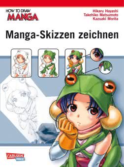 Manga-Skizzen zeichnen Cover
