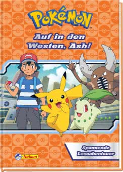 Pokémon Auf in den Westen, Ash! Cover