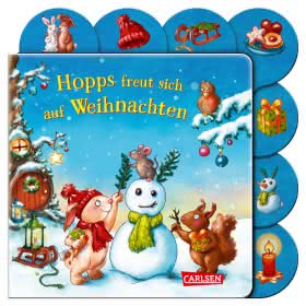 Hopps freut sich auf Weihnachten Cover