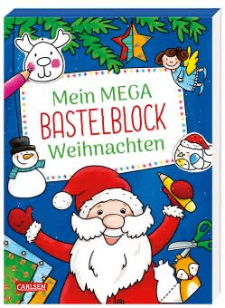 Mein Mega Bastelblock Weihnachten Cover