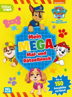 PAW Patrol: Mein Mega Mal- und Rätselblock