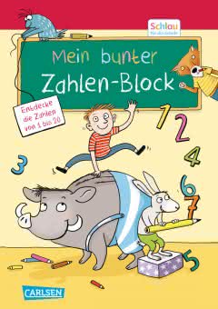 Schlau für die Schule: Mein bunter Zahlen-Block Cover