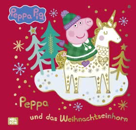 Peppa und das Weihnachtseinhorn Cover