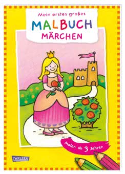 Mein erstes großes Malbuch: Märchen Cover