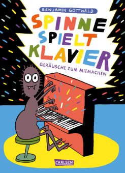 Spinne spielt Klavier Cover