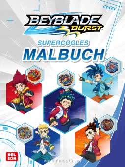 Beyblade Burst: Supercooles Malbuch Cover