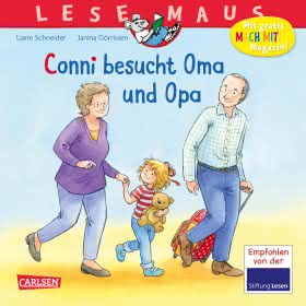 LESEMAUS 69: Conni besucht Oma und Opa Kinderbuch ab 3 Jahren