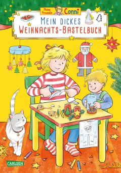 Conni gelbe Reihe Mein dickes Weihnachts-Bastelbuch ab 4 Jahren