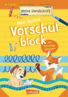 Mein bunter Vorschulblock mit Schwungübungen ab 5 Jahren