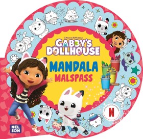 Gabbys Dollhouse Mandala Malspaß ab 4 Jahren