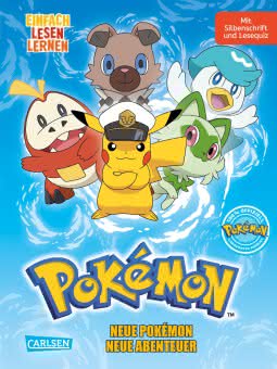 Pokemon Erstlesebuch Neue Pokemon neue Abenteuer Kinderbuch ab 5 Jahren