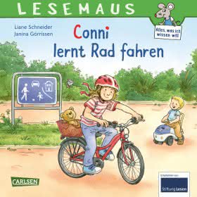 Lesemaus Conni lernt Rad fahren