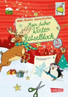 Mein dicker Winter-Rätselblock Kinderbeschäftigung ab 8 Jahren