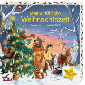 Meine fröhliche Weihnachtszeit Kinderbuch ab 2 Jahren 