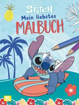 Disney Stitch: Mein liebstes Malbuch Beschäftigungsbuch ab 3 Jahre