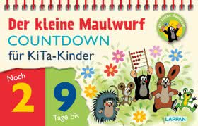 Der kleine Maulwurf Countdown für KiTa-Kinder ab 4 Jahren