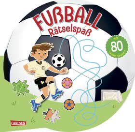 Fußball-Rätselspaß Beschäftigungsbuch ab 7 Jahren 