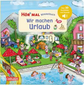 Wir machen Urlaub Soundbuch Wimmelbuch ab 2 Jahren